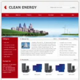 绿色能源设备网站(英文)